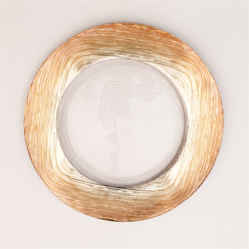 Wholesale Glass Charger Plate PZ-014 - Image 2